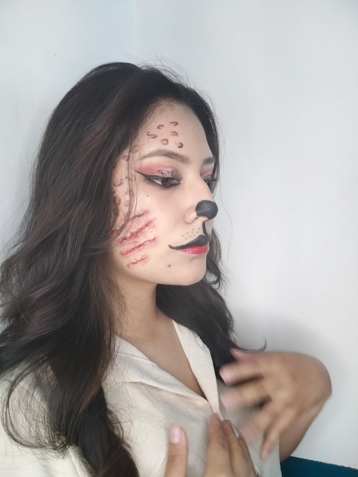 Maquillaje editorial creativo